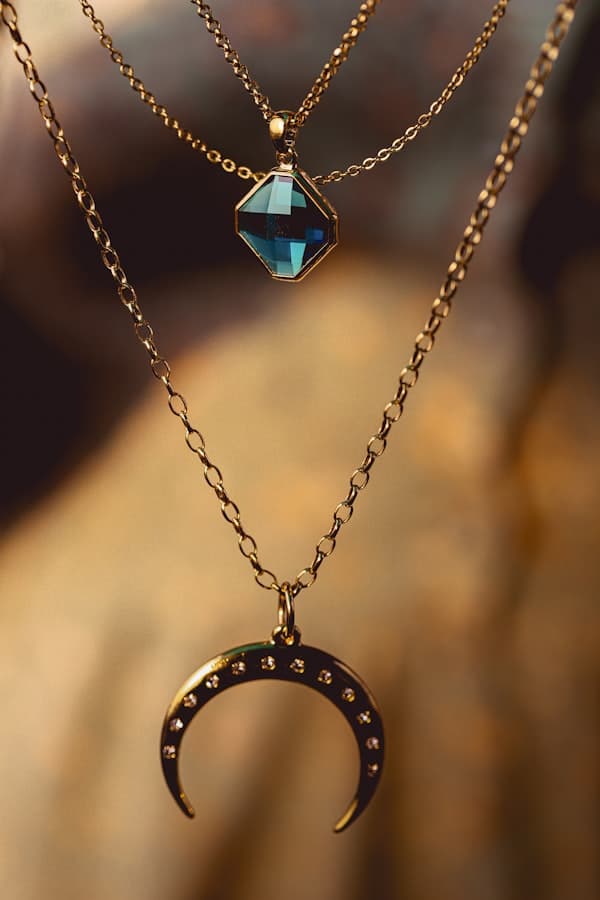 Gold necklace